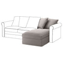 Grönlid chaise longue hoes Gronlid-Chaise-Longue-Grey — Norsemaison