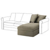 Grönlid chaise longue hoes