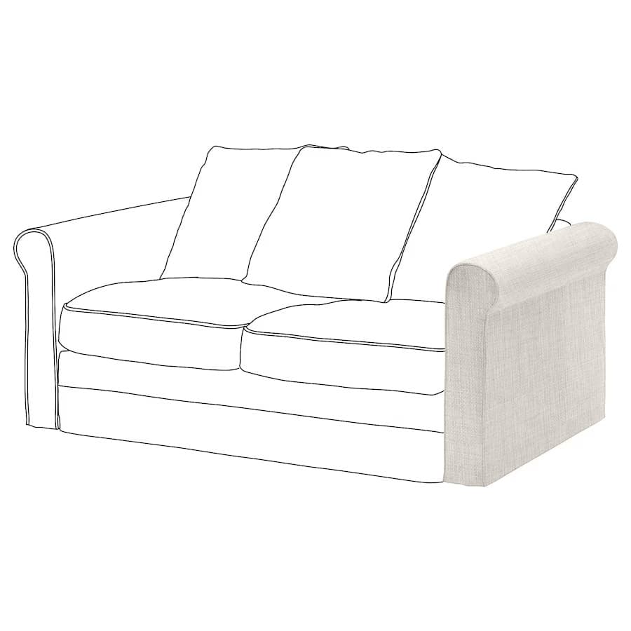 Grönlid armleuning hoes