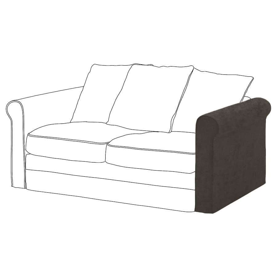 Grönlid armleuning hoes
