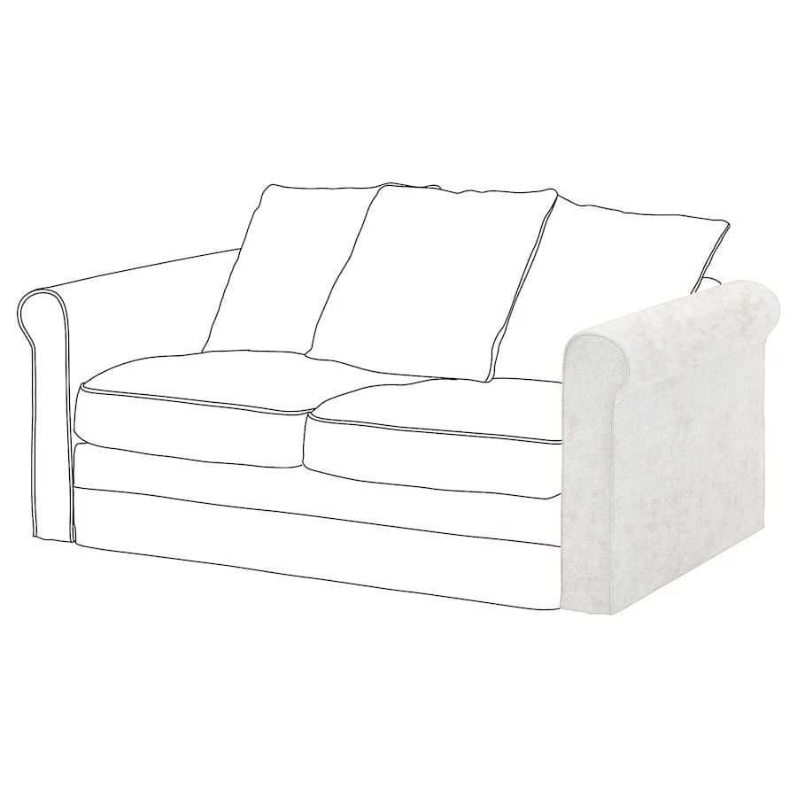 Grönlid armleuning hoes