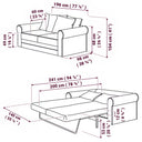 Gronlid sofa bed dimensions