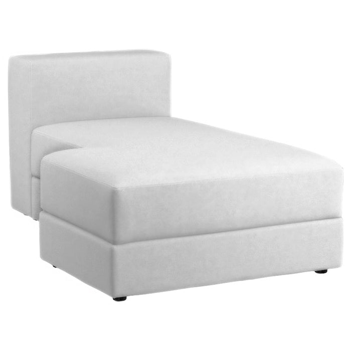 Jattebo chaise longue rechts white