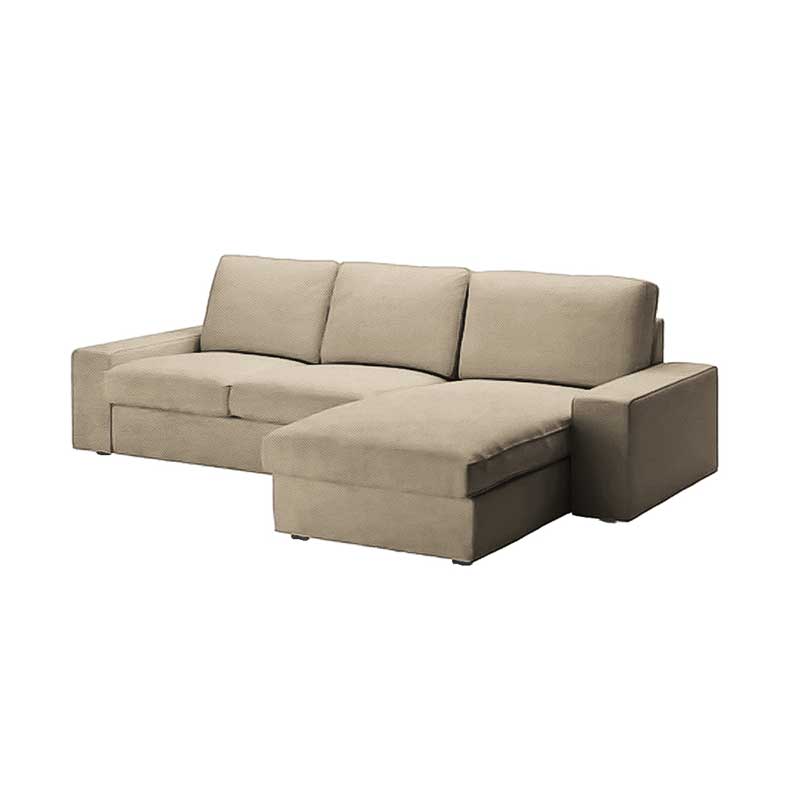 Kivik 2-Sitzer mit récamiere Bezug