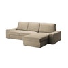 Kivik 3-zits met Chaise Longue Hoes