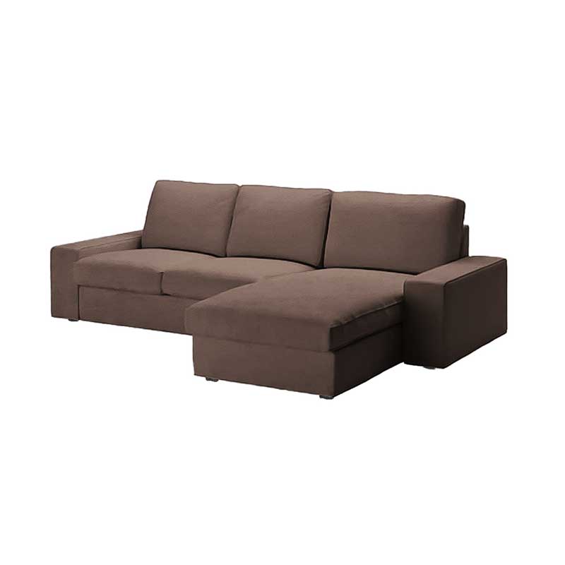 Kivik 2-Sitzer mit récamiere Bezug