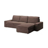 Kivik 3-zits met Chaise Longue Hoes