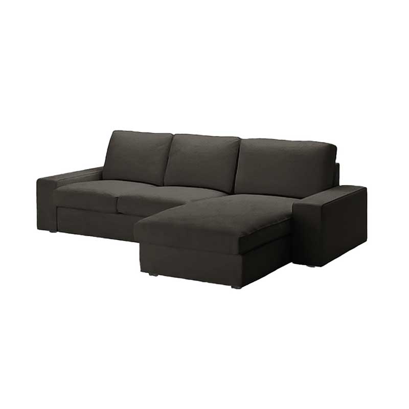Kivik 2-Sitzer mit récamiere Bezug