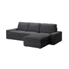 Kivik 3-zits met Chaise Longue Hoes