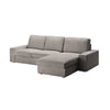 Kivik 3-zits met Chaise Longue Hoes
