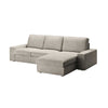 Kivik 3-zits met Chaise Longue Hoes