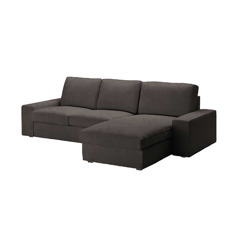 Kivik 2-Sitzer mit récamiere Bezug