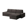 Kivik 3-zits met Chaise Longue Hoes