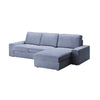 Kivik 3-zits met Chaise Longue Hoes