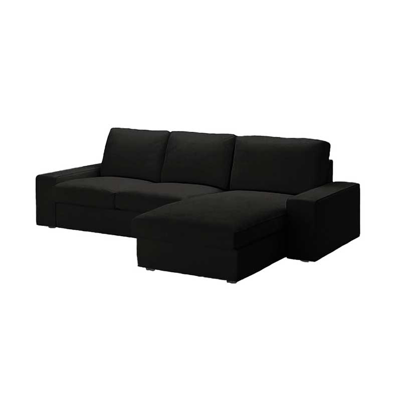 Kivik 2-Sitzer mit récamiere Bezug