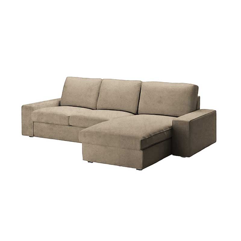 Kivik 2-Sitzer mit récamiere Bezug