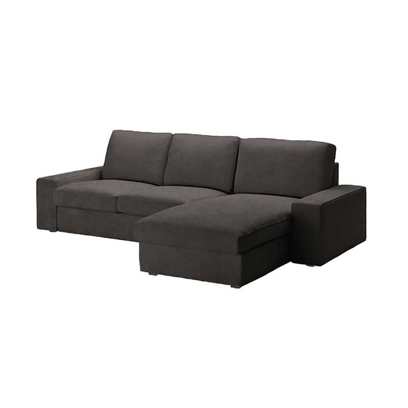 Kivik 2-Sitzer mit récamiere Bezug