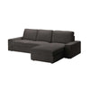 Kivik 3-zits met Chaise Longue Hoes