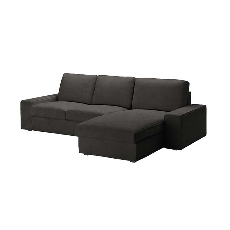 Kivik 2-Sitzer mit récamiere Bezug