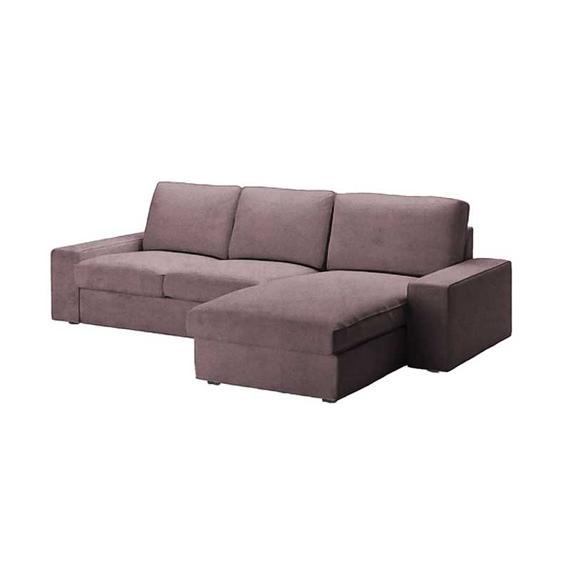 Kivik 2-Sitzer mit récamiere Bezug