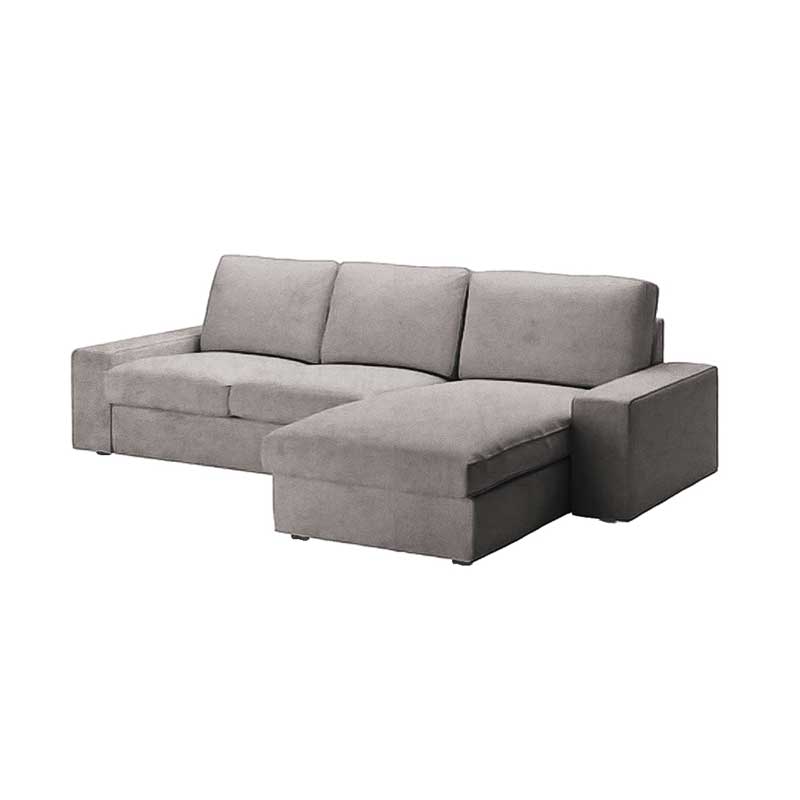 Kivik 2-Sitzer mit récamiere Bezug
