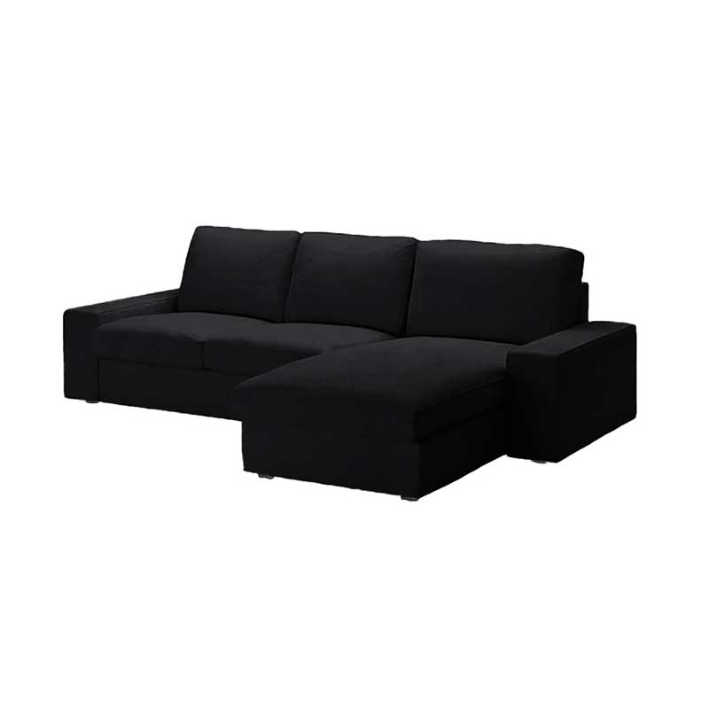 Kivik 2-Sitzer mit récamiere Bezug