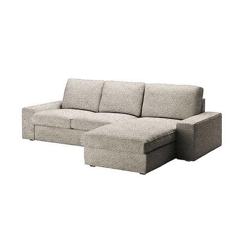 Kivik 3-zits met Chaise Longue Hoes
