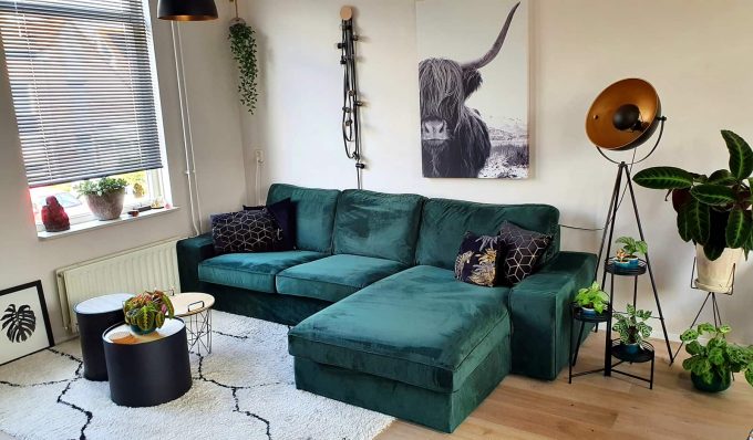 Kivik 2-zits met Chaise Longue Hoes