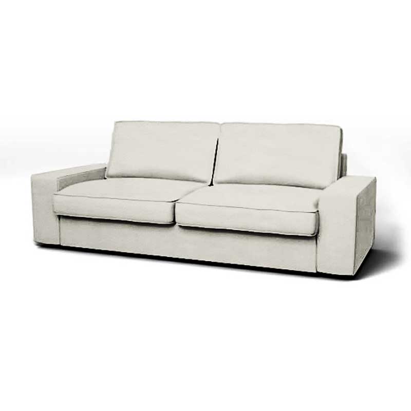 Kivik 3-zits Hoes - Chenille Gebroken Wit #2 Kivik-3-seater-Chenille-Gebroken-Wit-2 — Norsemaison
