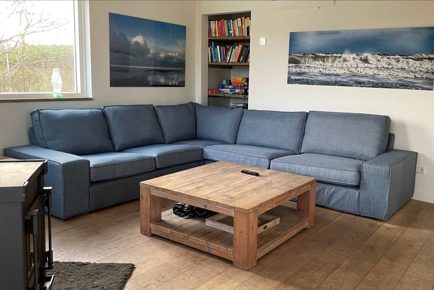 Kivik 5 zits Hoekbank Classic Oceaan Blauw 23