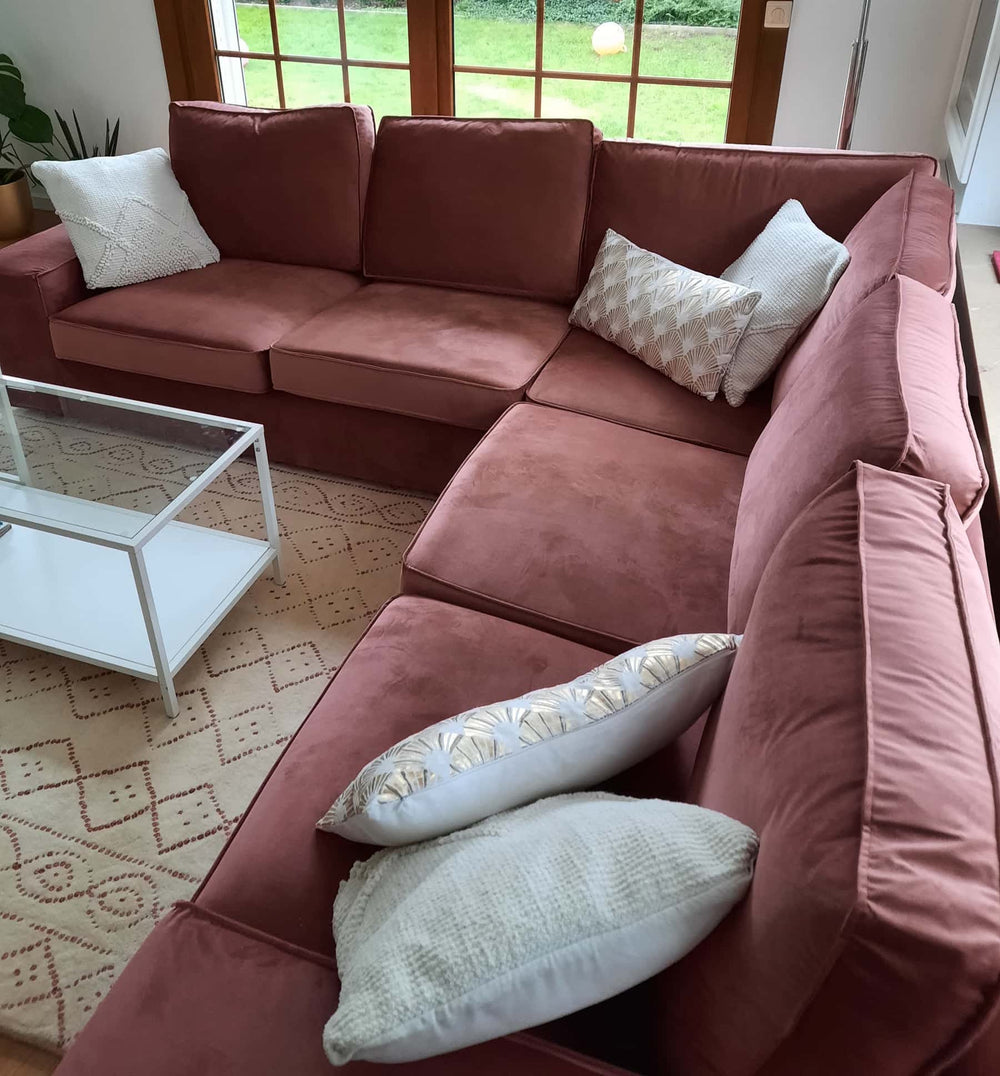 Housse Kivik canapé d’angle 5 places (2+3)