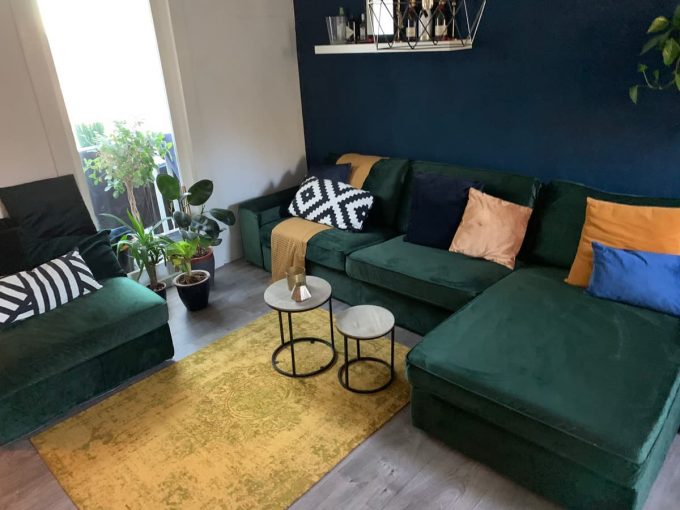Kivik 3-seat sofa cover with chaise longue