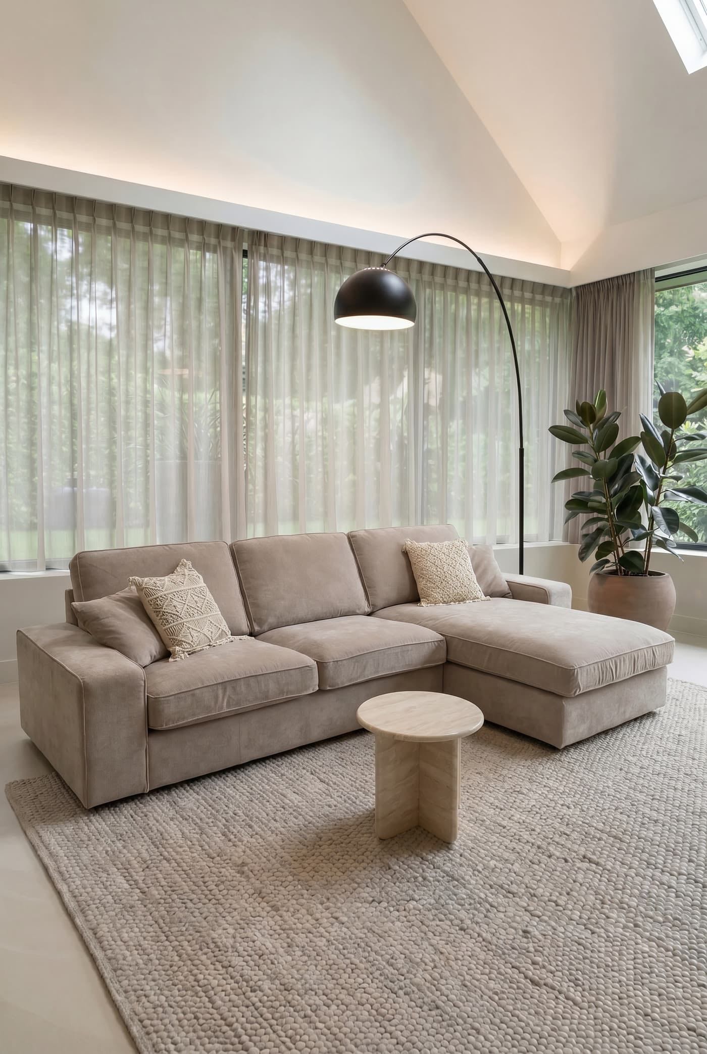 Kivik 2-seat sofa cover with chaise longue