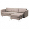 Funda Landskrona de 3 plazas con chaise longue derecha