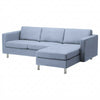 Funda Landskrona de 3 plazas con chaise longue derecha