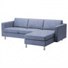 Funda Landskrona de 3 plazas con chaise longue derecha
