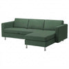Funda Landskrona de 3 plazas con chaise longue derecha