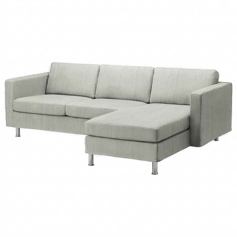 Funda Landskrona de 3 plazas con chaise longue derecha