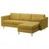 Funda Landskrona de 3 plazas con chaise longue derecha
