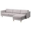 Landskrona 4-zits met chaise longue rechts Hoes Landskrona_4_seater_with_chaise__grey — Norsemaison