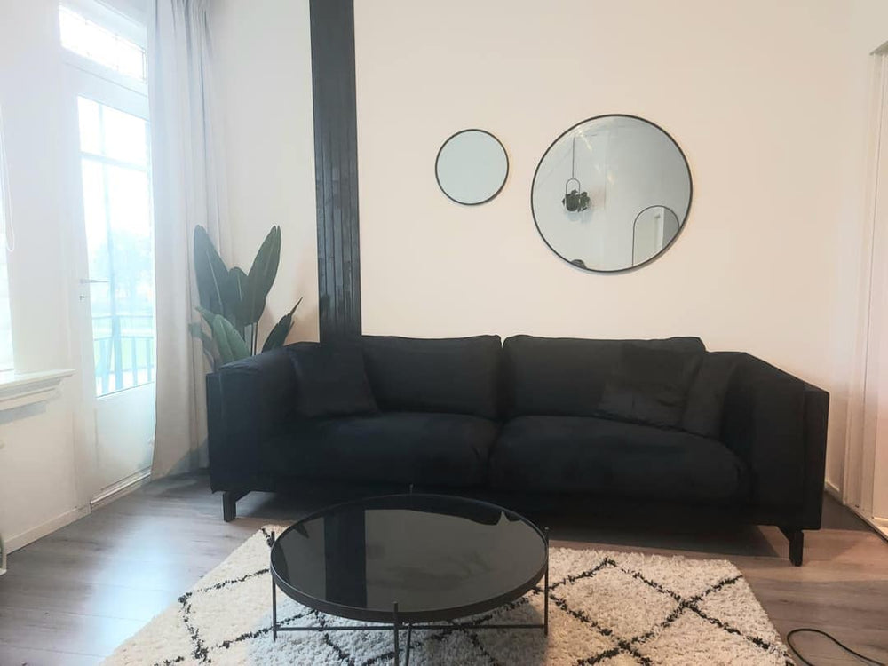 Kivik 2-zits Hoes - Fluweel Zwart #67 Nockeby-3-zits-hoes-Fluweel-Zwart-67-pichi — Norsemaison