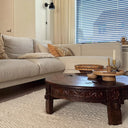 Nockeby 3-seat cover with right chaise longue - Chenille Off-White #2