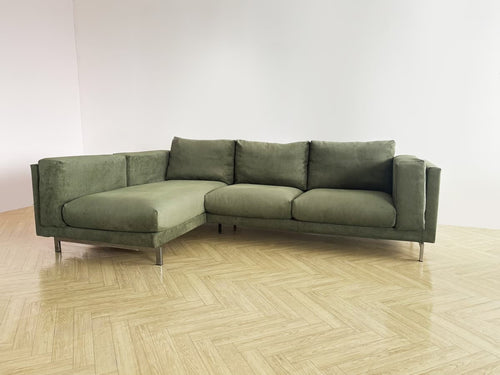 Nockeby 3-zits hoes met chaise longue links