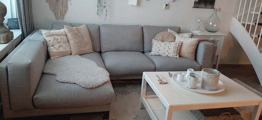 Nockeby 3-zits hoes met chaise longue links