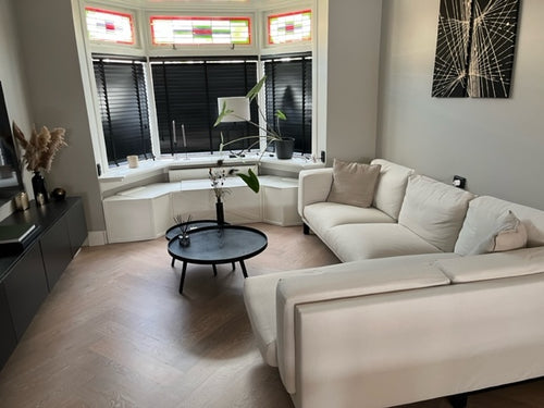 Nockeby 3-zits hoes met chaise longue rechts