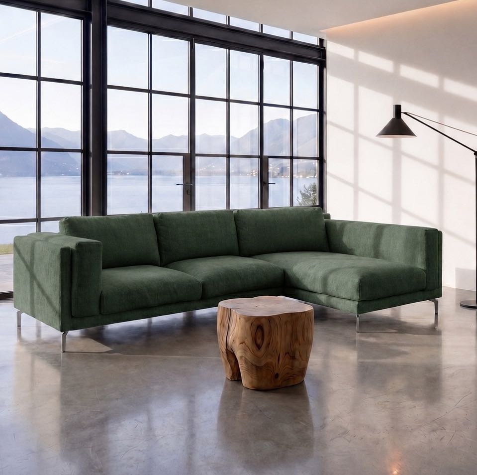 Nockeby 3-Sitzer Bezug mit Chaiselongue rechts