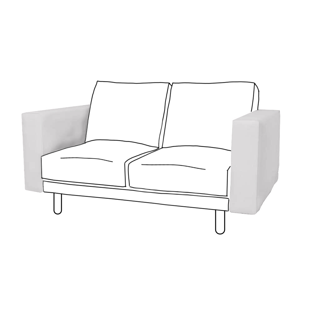 Norsborg armrest white