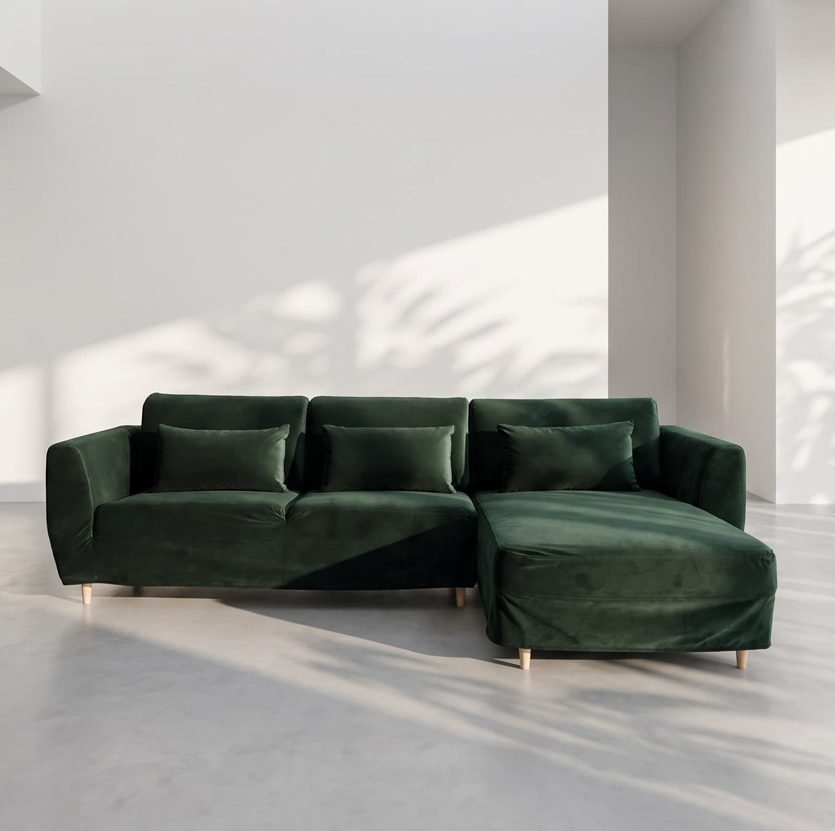 Slatorp 3-zits met chaise longue hoes rechts