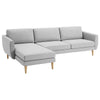 Smedstorp 4-zits met chaise longue links hoes