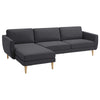 Smedstorp 4-zits met chaise longue links hoes